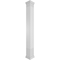 Ekena Millwork Craftsman Classic Square Non-Tapered Herringbone Modern Fretwork Column CC1208ENHBDPRPR - alternate 1